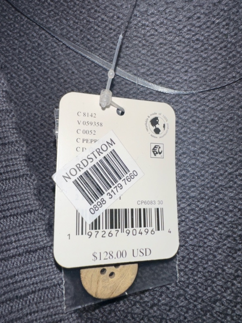 *NWT* 
Free People Charcoal Knit Cardigan & Pants Set - Picture 13 of 16